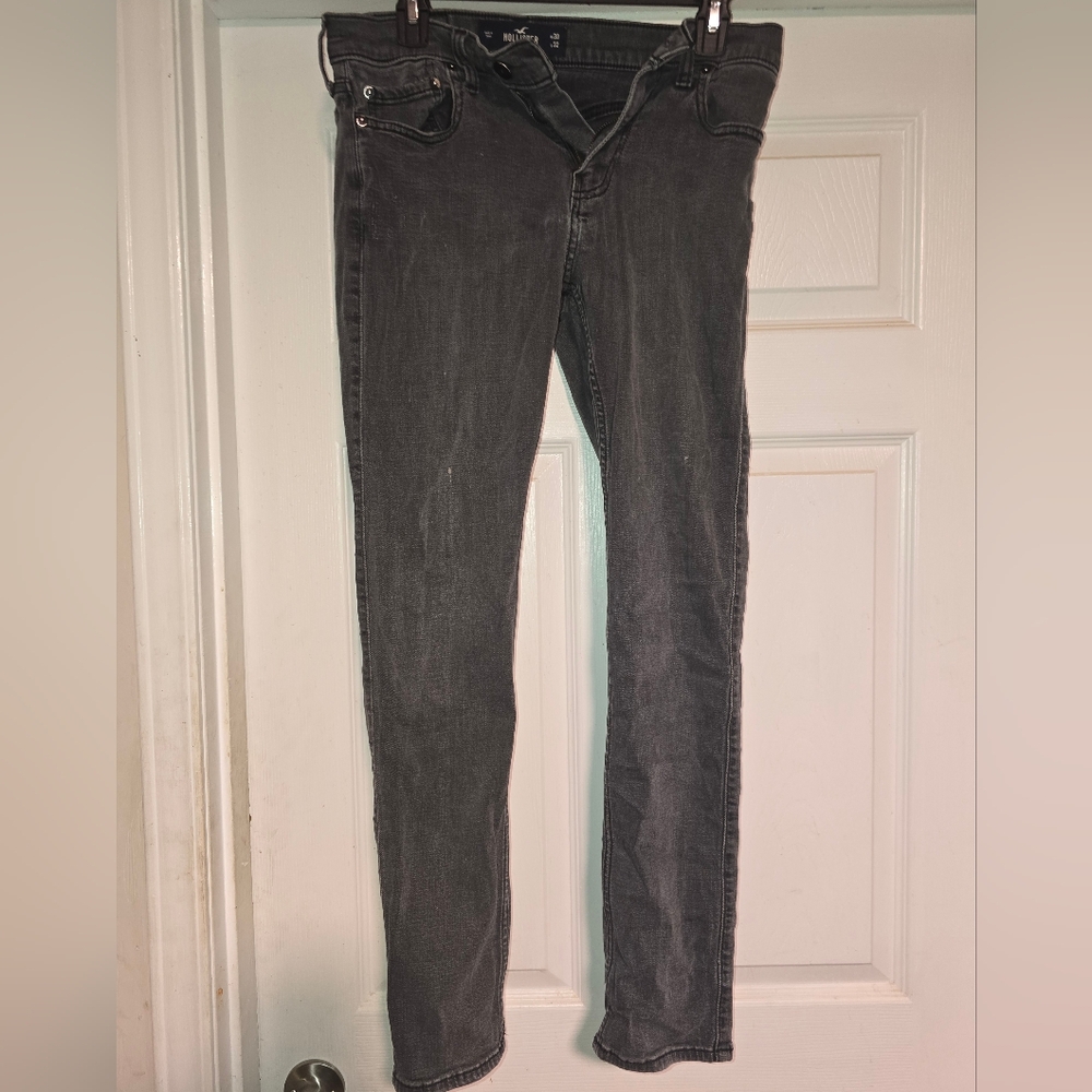 Hollister Charcoal Denim Jeans
